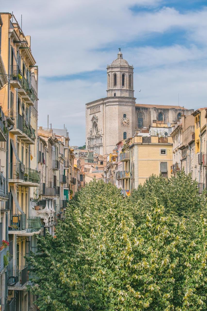 Flateli Rambla 5 2-1 Lägenhet Girona Exteriör bild